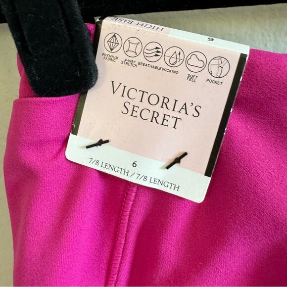 Victoria’s Secret Sweat On Point High Rise Legging Magenta - Picture 3 of 7